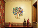 Brass Kalpavriksha Wall Hanging – Tree of Life, Indian Decor