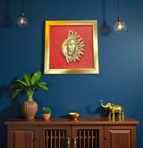 Sun & Moon Brass Wall Art – Celestial Elegance in Gold by CraftedHomes. Message us today.