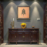 Brass Ganesha Wall Frame – Timeless Spiritual Elegance.
