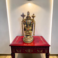 Lord Balaji Premium Brass Idol – 13 Inches | 2.8 Kgs | Housewarming & Spiritual Gift