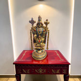 Lord Balaji Premium Brass Idol – 13 Inches | 2.8 Kgs | Housewarming & Spiritual Gift