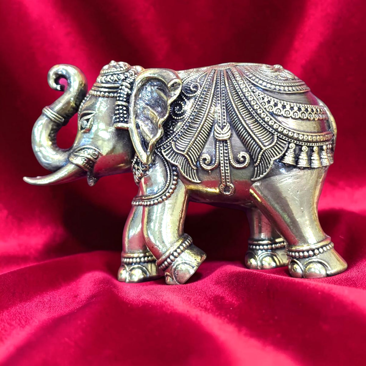 Diwali Hamper S1 – Royal Prosperity Brass Elephant Gift Set