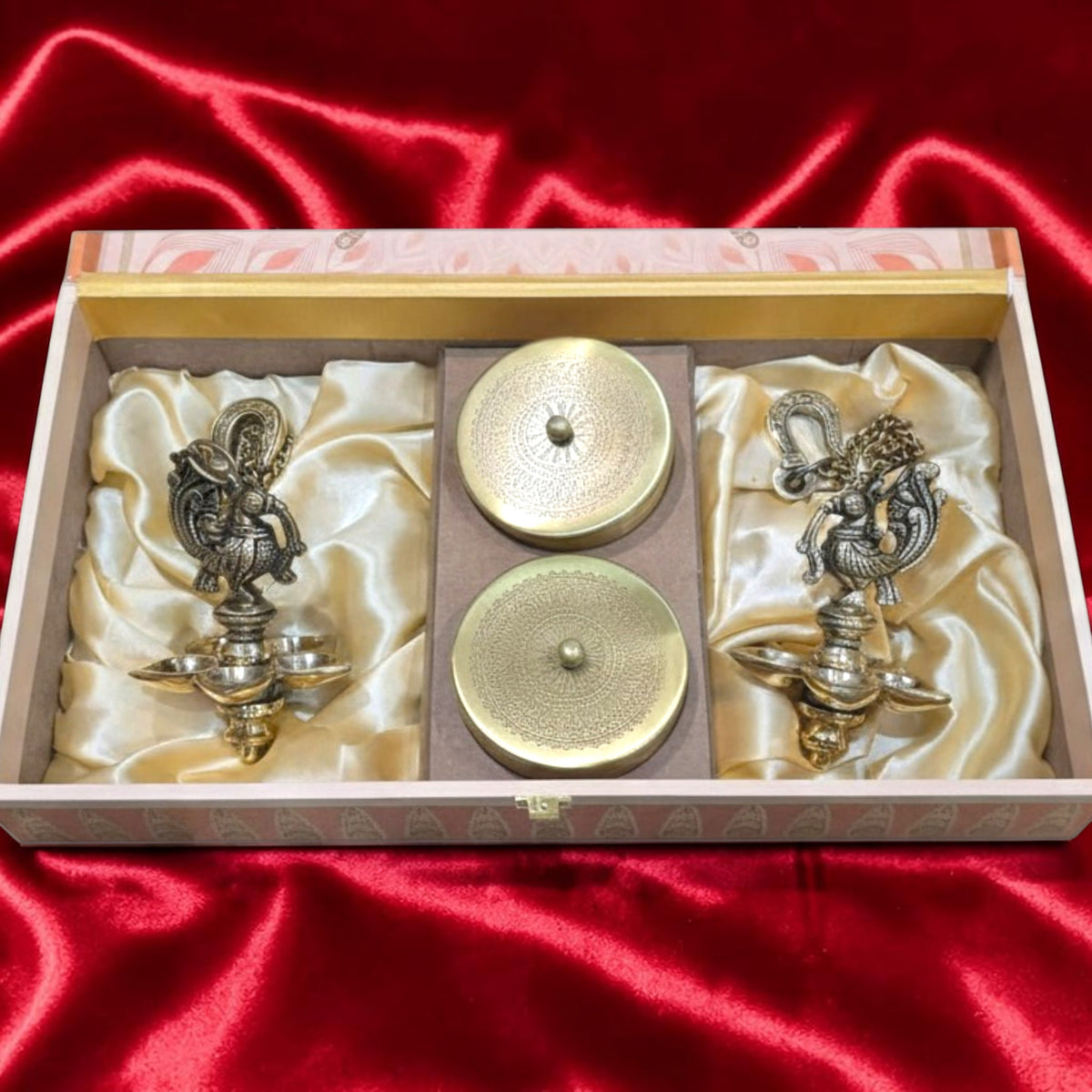 Royal Heritage Diwali Hamper 3 – Traditional Brass Gift Set