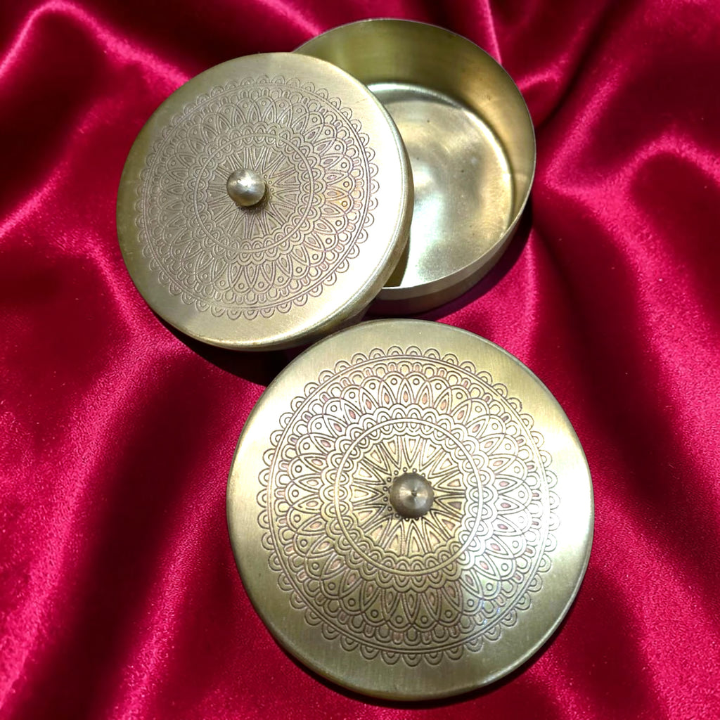 Royal Heritage Diwali Hamper 4 – Traditional Brass Gift Set