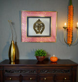 Lord Hanuman Wall Art, Hindu God Framed Art, Indian Home Decor